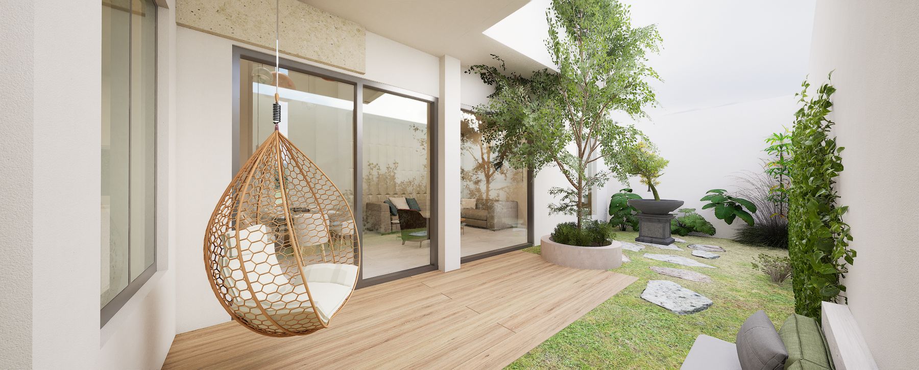 Patio completo