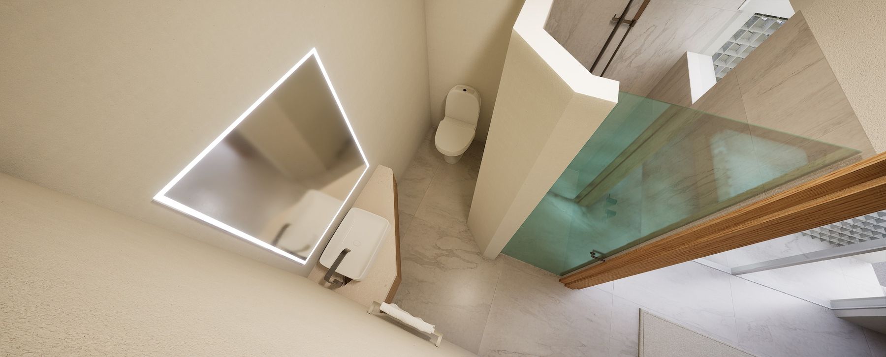 Baño secundario