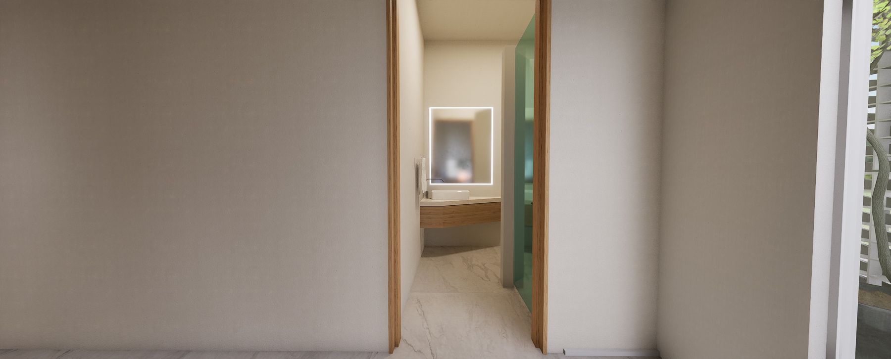 Baño secundario